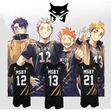 This is where the msby black jackals excel, as this is a team that puts a premium on hard work, whatever form it may come in. Haikyuu Msby Bj Cosplay Costume Karasuno Bokuto Shoyo Atsumu Short Sleeve T Shirt Halloween Party Show Uniform Set Black Wolves Shopee Philippines