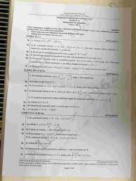 C) matematică m_tehnologic simulare filiera tehnologică: Simulare Bac 2021 Matematica Barem Variante Bac 2020 Matematica Rezolvate A Xi A SimulÄƒri Oficiale Bac Tehnologic M2