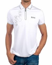 Hugo Boss Polo Shirt White Pearotech