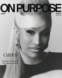 iamcardib is November's On Purpose cover star. Comment “CARDIB” below to  get our exclusive issue in your inbox today👇 Sitting with Cardi B was  nothing like the version the world thinks it