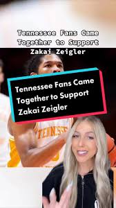 Tennessee Fans Rally for Zakai Zeigler: Heartwarming Support Story