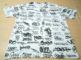 Check spelling or type a new query. All Over Print Graffiti T Shirt 90s Hip Hop Vintage Dead Stock Etsy