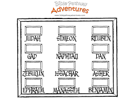 This twelve tribes of israel hoshen stonese activity is. Twelve Tribes Of Israel Bible Pathway Adventures