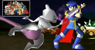 As his games had never been released outside of . Super Smash Bros 64 Mod Smash Remix Adds Mewtwo And Marth To The Roster Showcased By Epic Polygonal Trailers