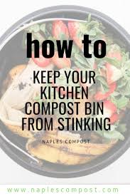 Styles range from simple and functional, to ornate pieces of yard art. How To Stop Your Kitchen Compost Bin From Smelling Naples Compost