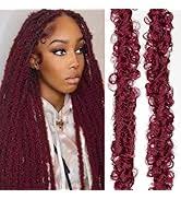 Amazon.com : 36 Inch Distressed Butterfly Locs Crochet Hair, 8 Packs Pre  Looped Thick Distressed Locs Crochet Hair Long Black Butterfly Jumbo Loc  Light Weight Soft Faux Locs(36Inch