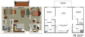 Large patio doors open to covered outdoor living areas for added space. 900 Square Foot House Plans Crestwood Senior Apartment Floor Plans House Plan With Loft Apartment Floor Plans House Plans