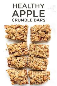 Did you store these refrigerated or covered at room. Healthy Apple Crumble Bars Recipe Simply Quinoa