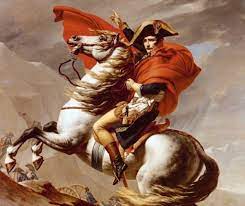 He revolutionized military organization and training; Napoleone E Il Falso Esilio A Sant Elena Veniva Trattato Da Re