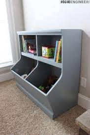 A wide variety of toy box bookshelf options are available to you, such as general use, design style, and material. Bookcase With Toy Storage Rogue Engineer Diy Toy Storage Toy Storage Diy Storage