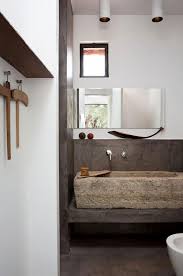 beautiful bathroom sinks made of stone