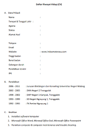 Kalian bisa mencari pengalaman di tingkat ini, walaupun memang tidak jarang mereka yang sudah tua tetap mengajar di tingkat sd. Contoh Surat Lamaran Kerja Untuk Job Fair Bursa Kerja Indoamaterasu