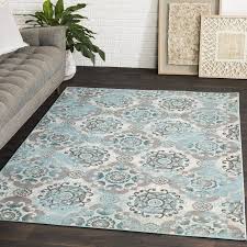 Raquel Machine Woven Teal Silver Gray Area Rug Area Rugs Teal Area Rug Beige Area Rugs