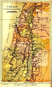 Ancient Map Of Canaan Would Be Cool For Canaan S Room Ancient Maps Map Old Maps