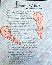 8th Graders Read And Analyzed Several Poems Including Maya Angelou S Life Doesn T Frighten Me Students Had The Free Verse Poems Poems About Life Free Verse
