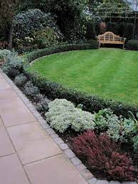 Your outdoor space should be cozy and another great way to use large stones is to round them up around a pack of vibrantly colored plants. 10 Best Lawn Edging Ideas To Keep Grass Out Lawn And Garden Landscaping With Rocks Circular Lawn
