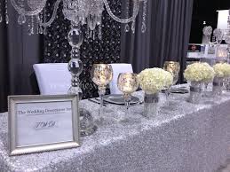 Pin By Maurice Stewart On Wedding Shows Style Shoots Head Table Wedding Wedding Reception Head Table Silver Wedding Decorations