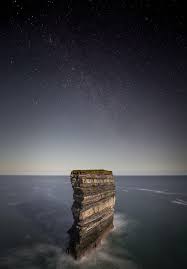 Downpatrick Head Sea Stack Under The Stars By Ihaveadarksoul Oc 1500x2048 Earthporn