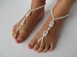 Baby Barefoot Sandalsbaby Foot Accessoriesphoto Propbaptism Etsy