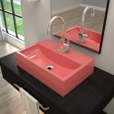 Cuba De Apoio Para Banheiro Q45w Retangular Compace Rosa Cuba Banheiro Cuba De Apoio Cuba
