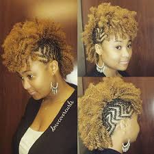Cornrow Style With Crochet Mohawk Shecute Natural Hair Styles Mohawk Hairstyles Crochet Mohawk