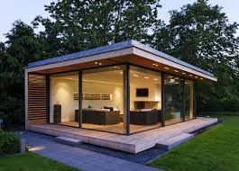 Detached Building In The Garden Germany Contemporary Garden Rooms Garden Cabins Contemporary Garden