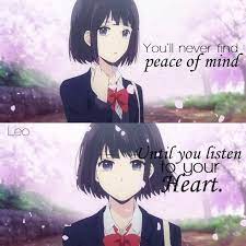 Anime Kuzu No Honkai Anime Quotes Inspirational Anime Quotes Manga Quotes