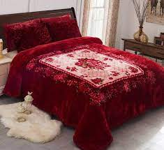 Crochet free king size farmhouse blanket. Multicolor Plush King Size Heavy Korean Mink Blanket Rs 600 Piece Id 22321974173
