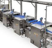 Flatbread and pizza shells line for industrial production by ...