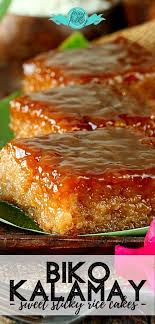 Biko Recipe Filipino Sticky Rice Cake Recipe Filipino Food Dessert Biko Recipe Coconut Recipes