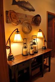 These home decor items make exceptional gifts for people who like fishing, outdoorsmen, and people who appreciate the you are viewing american expedition's collection of fishing themed home decor. 62 Amazing Lake House Home Decor Ideas Fishing Cabin Decor Cabin Decor Rustic Fishing Decor
