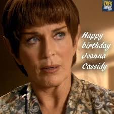 Happy birthday to Joanna Cassidy, best known to #StarTrek fans as T'Les,  T'Pol's mother,