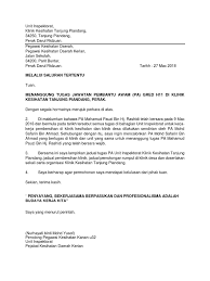 Kementerian pertahanan malaysia (mindef) 3 1. Surat Tanggung Tugas Pa