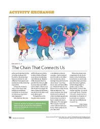 The Chain That Connects Us 3rd 5th Grade Classroom Activity From Teaching Tolerance Magazine School Counseling Lessons Tolerance Activities Bullying Lessons