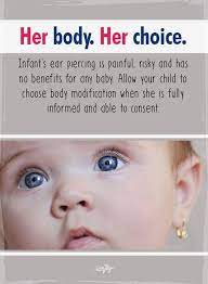 Pin By Shidoshi On Piercing Memes Infant Ear Bodily Autonomy Body Modifications