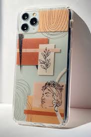 Aesthetic Abstract Phone Case For Iphone 12 12 11 Pro Max Xr Etsy In 2020 Abstract Phone Case Phone Case Diy Paint Diy Iphone Case