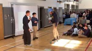 Students at Engineering and Science University Magnet School were treated  to a presentation by entrepreneur Luke St. Armand, who told the story of  developing a kit that allows students to build their ...