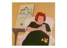 Antoinette at the Opening Painting by Lee Heinen