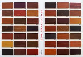 new color chart water based stains fabbrica