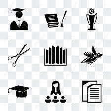 Download free static and animated class vector icons in png, svg, gif formats. Set Of 9 Simple Transparency Icons Such As Copy Classes Diploma Bird Open Book School Material Trophy Can Be Used For Mobile Pixel Perfect Vector Icon Pack On Transparent Royalty Free Cliparts