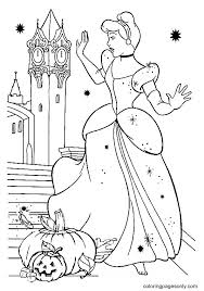 Click the halloween cinderella coloring pages to view printable version or color it online (compatible with ipad and android tablets). Halloween Cinderella Coloring Pages Disney Halloween Coloring Pages Coloring Pages For Kids And Adults