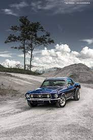 Blue Mustang Coupe Iv By Americanmuscle Deviantart Com On Deviantart Mustang Coupe Mustang Cars Blue Mustang