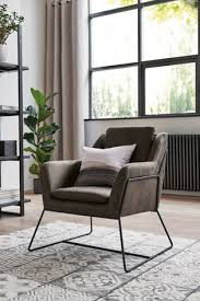 Adding accent chairs around the coffee table in your living room will add more seating and encourage conversation when you have guests over. Buy Holborn Accent Chair With Black Legs From The Next Uk Online Shop