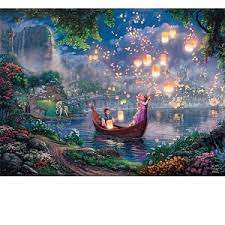 This is a perfect gift for any disney lover! Ceaco Tangled Thomas Kinkade Disney Jigsaw Puzzle 750 Pieces Amazon Com Au Toys Games
