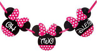 See more ideas about minnie party, minnie mouse party, minnie mouse birthday party. Buy Minnie Mouse Birthday Banner One Birthday Banner Oh Two Dles Minnie Mouse Party Supplies Minnie Mouse Theme Birthday Party Supplies Minnie Mouse Party Decoration Oh Two Dles