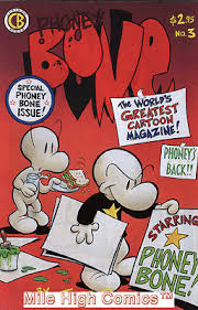 Comic masterpiece and childhood trauma. Bone 1991 Series Cartoon Books 3 6th Print Very Fine Comics Book Ebay