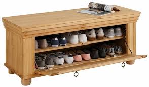 Eiche schrank, finden sie, was sie zu neues angebotvidaxl schuhregal schuhaufbewahrung mit 2 etagen eiche massiv 49,5 x 27 x 40 cm. Home Affaire Schuhbank Munchen Mit Dekorativen Frasungen Online Kaufen Otto