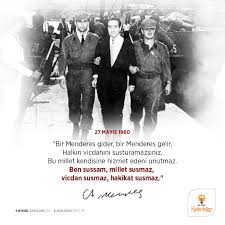 27 mayıs, sadece dp iktidarını yıkıp yeni bir anayasayı yürürlüğe koymamış, bunun yanında türk silahlı kuvvetlerini siyasete ve sivil idareye müdahale eden bir yapıya dönüştürmüştür. Kuiapftz59sdwm