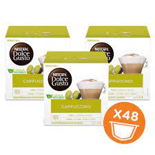 Nescafe dolce gusto oblo white krups kp110140 coffee machine maker fast free p&p. Amazon Com Nescafe Dolce Gusto Coffee Capsules Cappuccino 16 Count Pack Of 3 Coffee Brewing Machine Capsules Grocery Gourmet Food