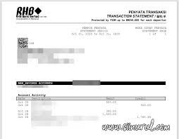 Maybe you would like to learn more about one of these? Cara Dapatkan Bank Statement Rhb Bank Secara Online Sii Nurul Menulis Untuk Berkongsi